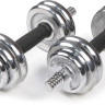 Гантели Atlas Sport Хромированные в чемодане 2x7.5 кг