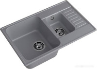 Кухонная мойка GranFest QUARZ Z-21K (темно-серый)