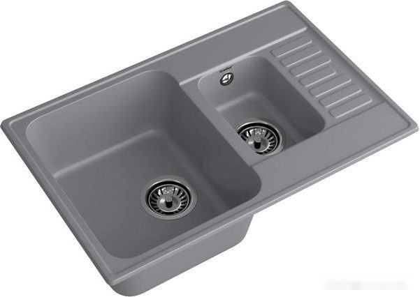 Кухонная мойка GranFest QUARZ Z-21K (темно-серый) Кухонная мойка GranFest QUARZ Z-21K (темно-серый)