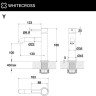 Смеситель Whitecross Y1211CPB