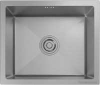 Кухонная мойка GranFest Metal нержавеющая сталь AISI 304 GF-4538 (с сифоном)