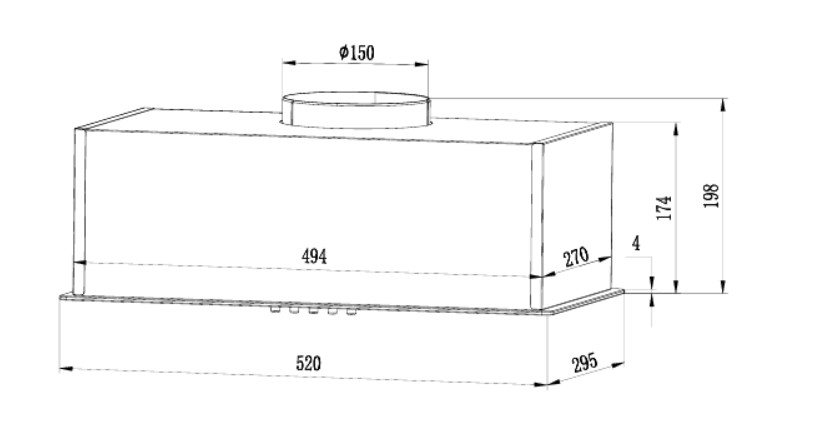 Вытяжка Weissgauff Vetta 850 WH Вытяжка Weissgauff Vetta 850 WH