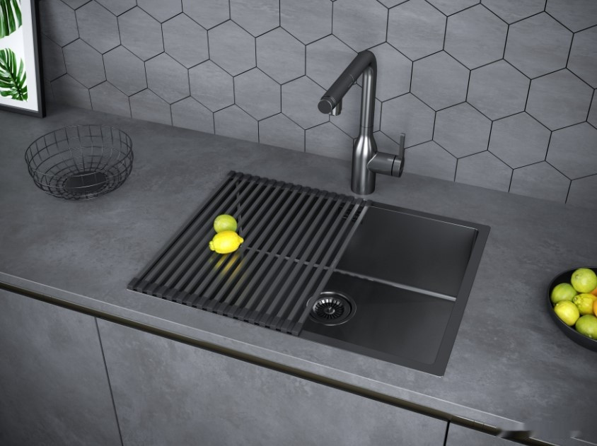 Кухонная мойка Paulmark PM215844-GM Кухонная мойка Paulmark PM215844-GM