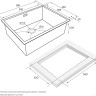 Кухонная мойка Paulmark PM215844-GM Кухонная мойка Paulmark PM215844-GM