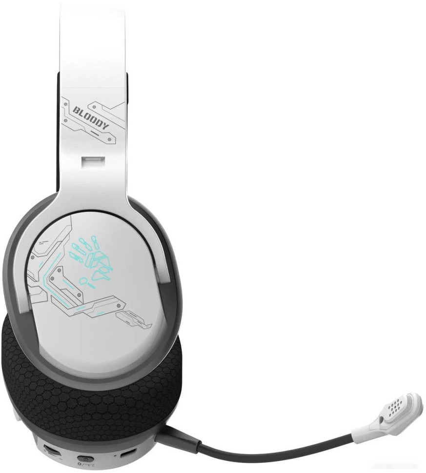 Наушники A4Tech Bloody GR370 (белый) Наушники A4Tech Bloody GR370 (белый)