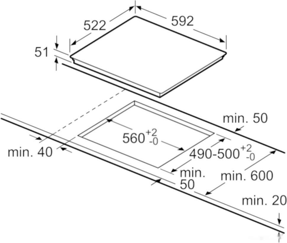 Варочная панель Bosch PVS651FC5E