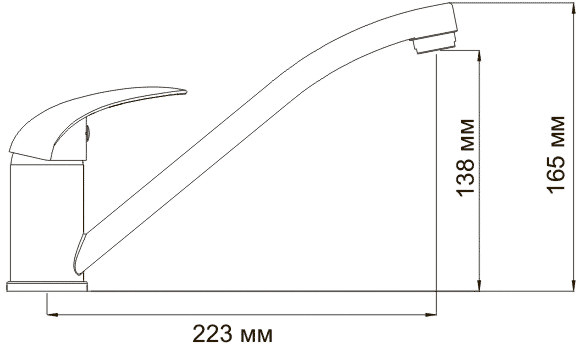 Смеситель Wasserkraft Isen 2607 Смеситель Wasserkraft Isen 2607