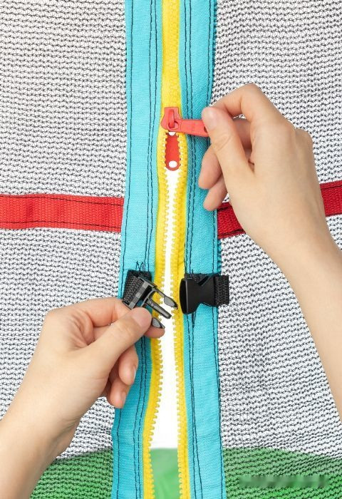 Батут Sundays Acrobat-D140 (зеленый, с сеткой) Батут Sundays Acrobat-D140 (зеленый, с сеткой)