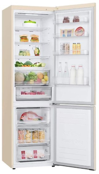 Холодильник с морозильником LG GC-B509FEMW