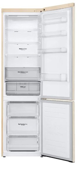 Холодильник с морозильником LG GC-B509FEMW