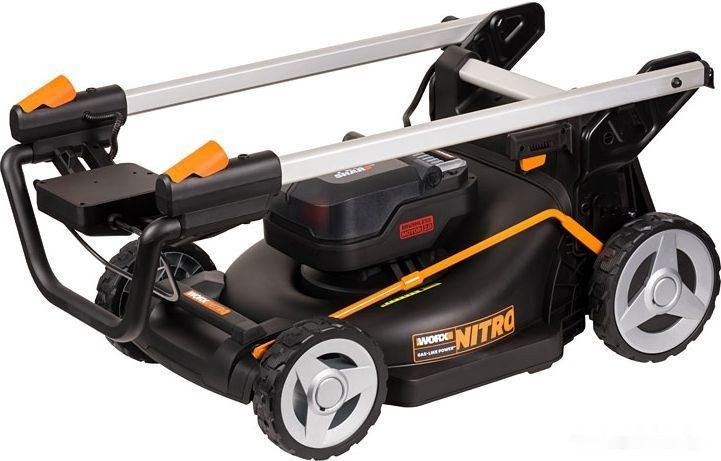 Газонокосилка Worx WG748E Газонокосилка Worx WG748E