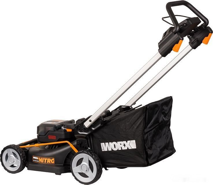 Газонокосилка Worx WG748E Газонокосилка Worx WG748E