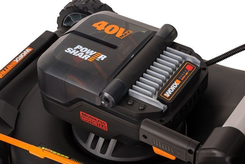 Газонокосилка Worx WG748E Газонокосилка Worx WG748E