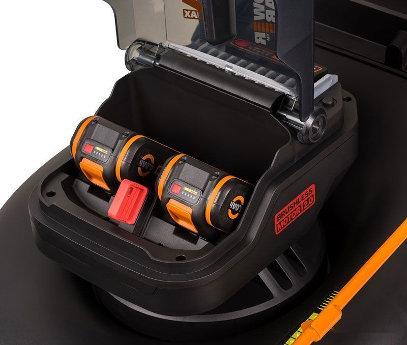 Газонокосилка Worx WG748E Газонокосилка Worx WG748E