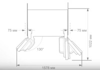 Холодильник side by side Willmark SBS-647NFID