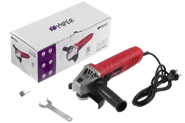 Угловая шлифмашина HIPER HAG780A Угловая шлифмашина HIPER HAG780A