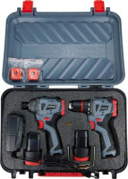 Profipower ProfiSet 2A16 E0227 (шуруповерт, винтоверт, 2 АКБ, кейс)