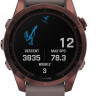 Умные часы Garmin Fenix 7S Sapphire Solar 42 мм (темно-бронзовый титан/сланцевый) Умные часы Garmin Fenix 7S Sapphire Solar 42 мм (темно-бронзовый титан/сланцевый)