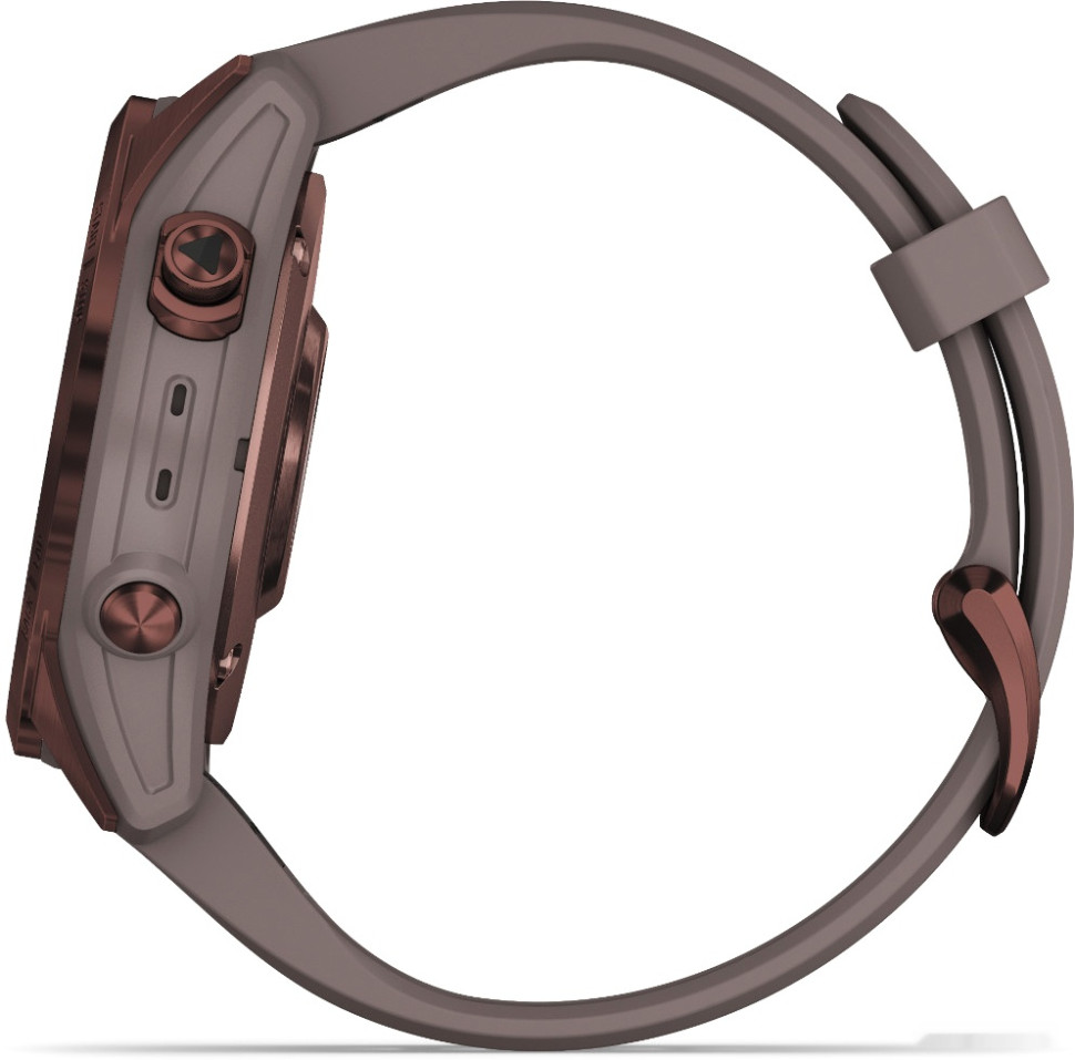 Умные часы Garmin Fenix 7S Sapphire Solar 42 мм (темно-бронзовый титан/сланцевый) Умные часы Garmin Fenix 7S Sapphire Solar 42 мм (темно-бронзовый титан/сланцевый)