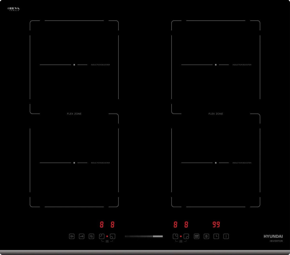 Варочная панель Hyundai HHI 6772 BG