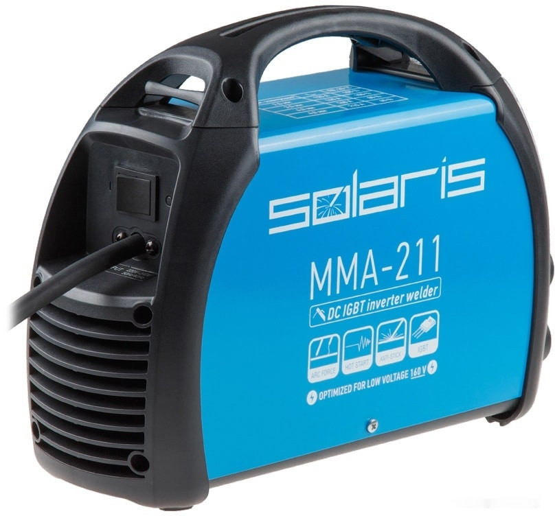 Сварочный инвертор Solaris MMA-211 Сварочный инвертор Solaris MMA-211