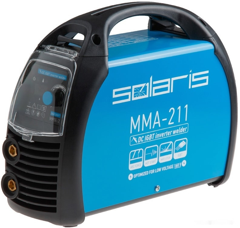 Сварочный инвертор Solaris MMA-211 Сварочный инвертор Solaris MMA-211