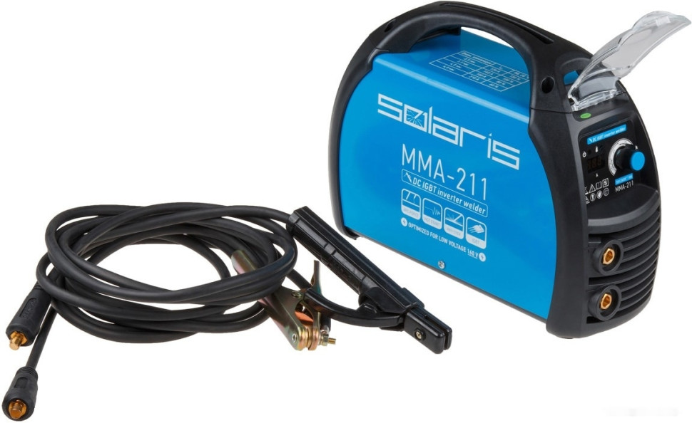 Сварочный инвертор Solaris MMA-211 Сварочный инвертор Solaris MMA-211