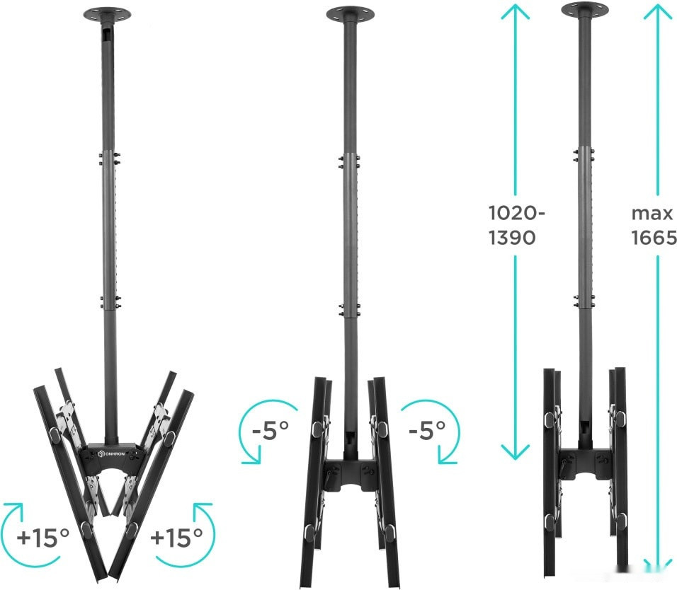 Кронштейн Onkron N3L (черный) Кронштейн Onkron N3L (черный)