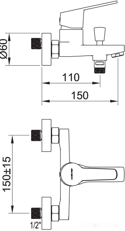 Смеситель Clever Panam Evo Xtreme 60530