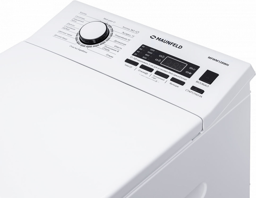 Стиральная машина Maunfeld MFWM128WH Стиральная машина Maunfeld MFWM128WH
