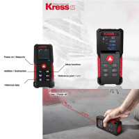 Лазерный дальномер Kress KI201