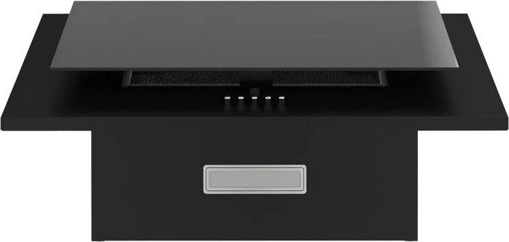 Вытяжка Elikor Коралл 60П-430-К3Д 266401 (черный/черное стекло)