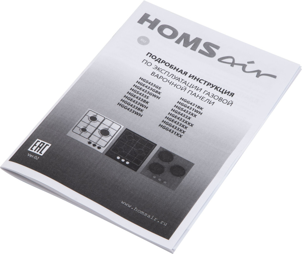 Варочная панель HOMSair HGG431WH Варочная панель HOMSair HGG431WH