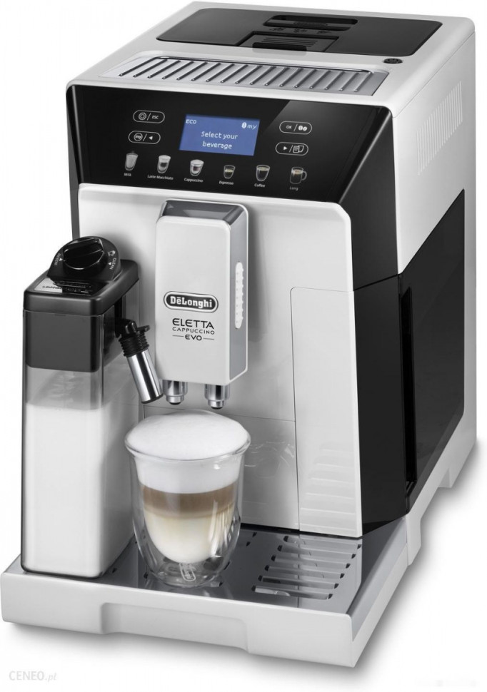 Эспрессо кофемашина Delonghi Eletta Cappuccino Evo ECAM46.860.W Эспрессо кофемашина Delonghi Eletta Cappuccino Evo ECAM46.860.W