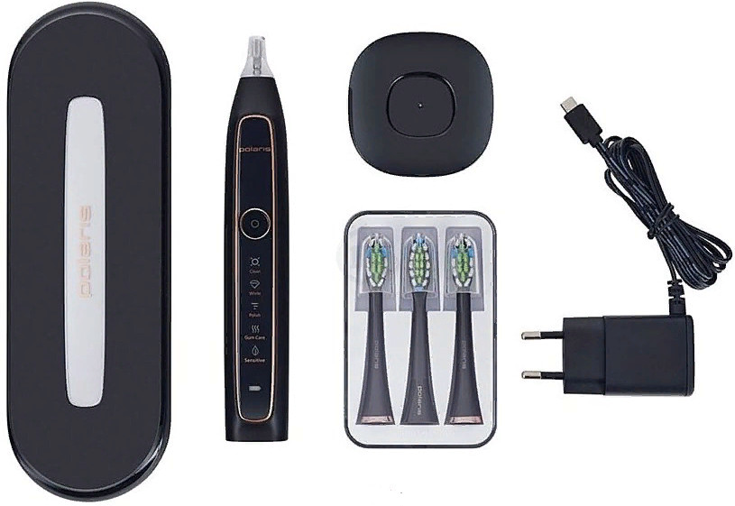 Электрическая зубная щетка Polaris PETB 0101 BL/TC Электрическая зубная щетка Polaris PETB 0101 BL/TC