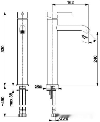 Смеситель Armatura Moza 5032-612-81