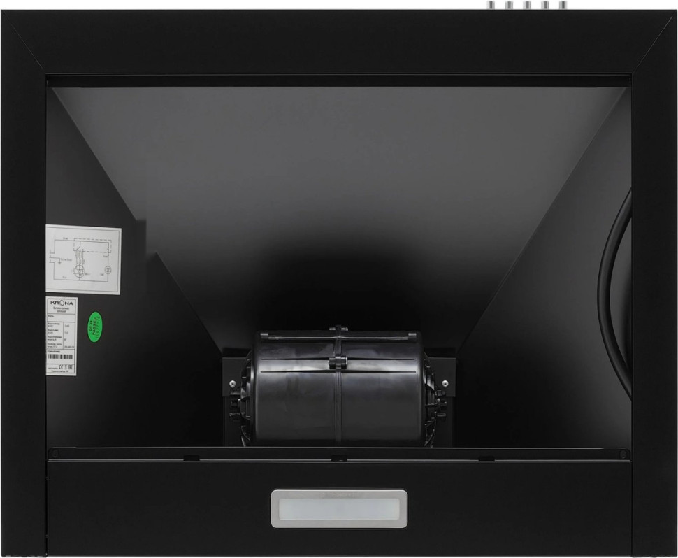 Вытяжка Krona Janna T 600 black PB КА-00008447