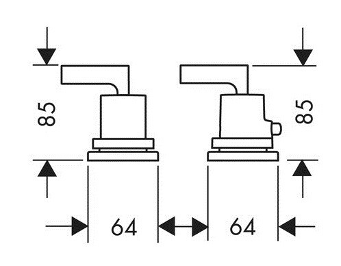 Смеситель Axor Citterio 39482000 Смеситель Axor Citterio 39482000