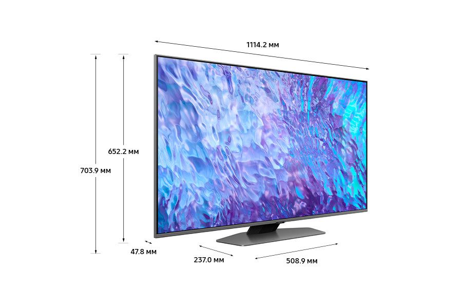 Телевизор Samsung QLED 4K Q80C QE55Q80CAUXRU