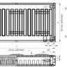 Радиатор Лидея ЛК 21-507 тип 21 500x700