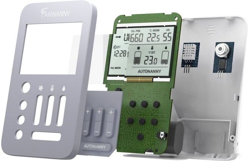 Вытяжная вентиляция Airnanny A7 BabyCare HEPA H11 Вытяжная вентиляция Airnanny A7 BabyCare HEPA H11