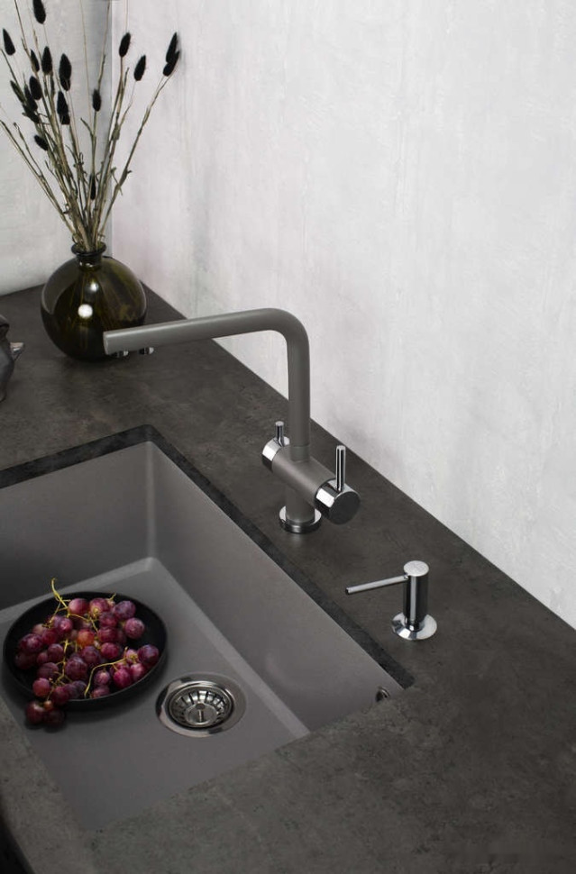 Кухонная мойка Omoikiri Tedori 66-U GR (leningrad grey) Кухонная мойка Omoikiri Tedori 66-U GR (leningrad grey)