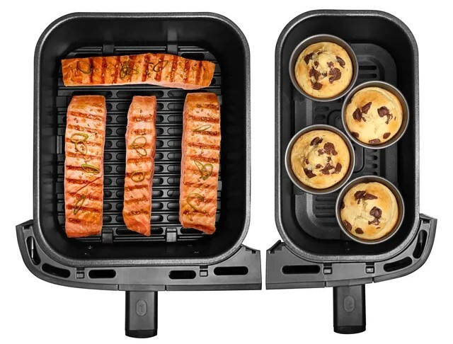 Фритюрница Tefal Dual Easy Fry & Grill EY905D Фритюрница Tefal Dual Easy Fry & Grill EY905D