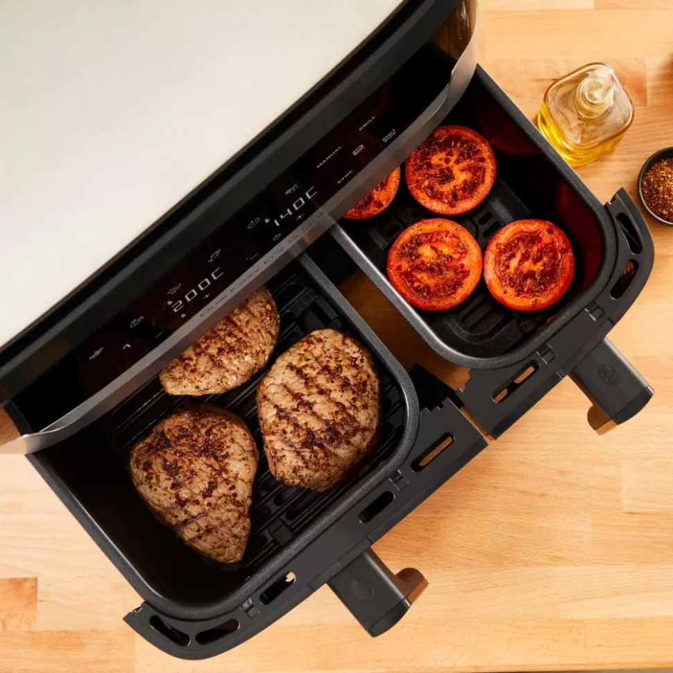 Фритюрница Tefal Dual Easy Fry & Grill EY905D Фритюрница Tefal Dual Easy Fry & Grill EY905D