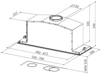 Вытяжка Faber Inca Lux Glass EG8 X/BK A52