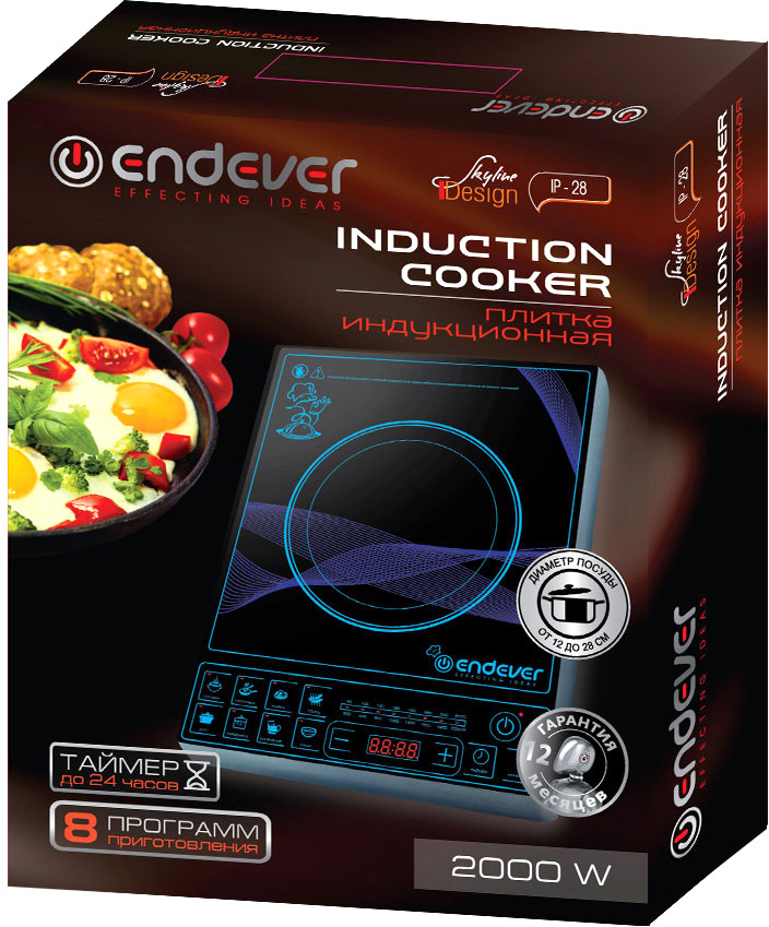 Настольная плита Endever Skyline IP-28 Настольная плита Endever Skyline IP-28