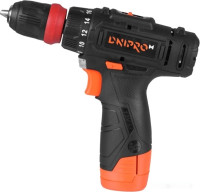 Дрель-шуруповерт Dnipro-M CD-121Q (c 2-мя АКБ, кейс)