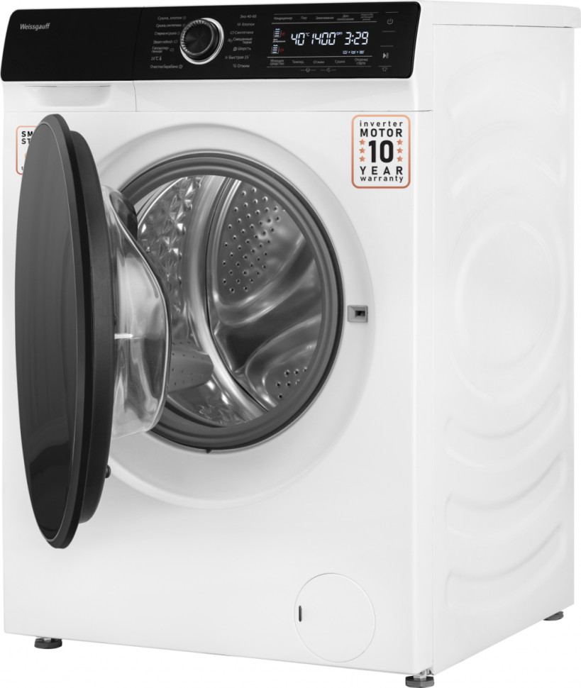 Стиральная машина Weissgauff WMD 6016 DC Inverter Steam Стиральная машина Weissgauff WMD 6016 DC Inverter Steam
