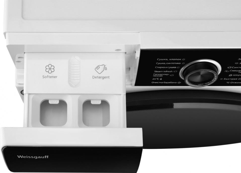 Стиральная машина Weissgauff WMD 6016 DC Inverter Steam Стиральная машина Weissgauff WMD 6016 DC Inverter Steam