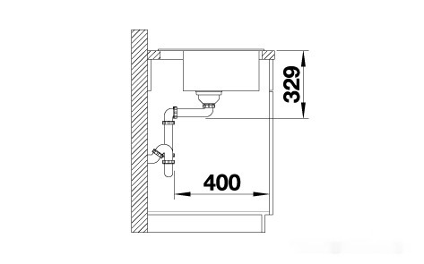 Кухонная мойка Blanco Legra 6 523333 (алюметаллик) Кухонная мойка Blanco Legra 6 523333 (алюметаллик)